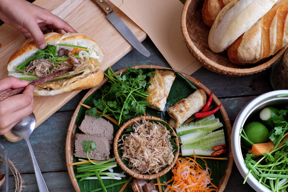 Experiencing the favor of Banh Mi is one of the best things to do in Hanoi