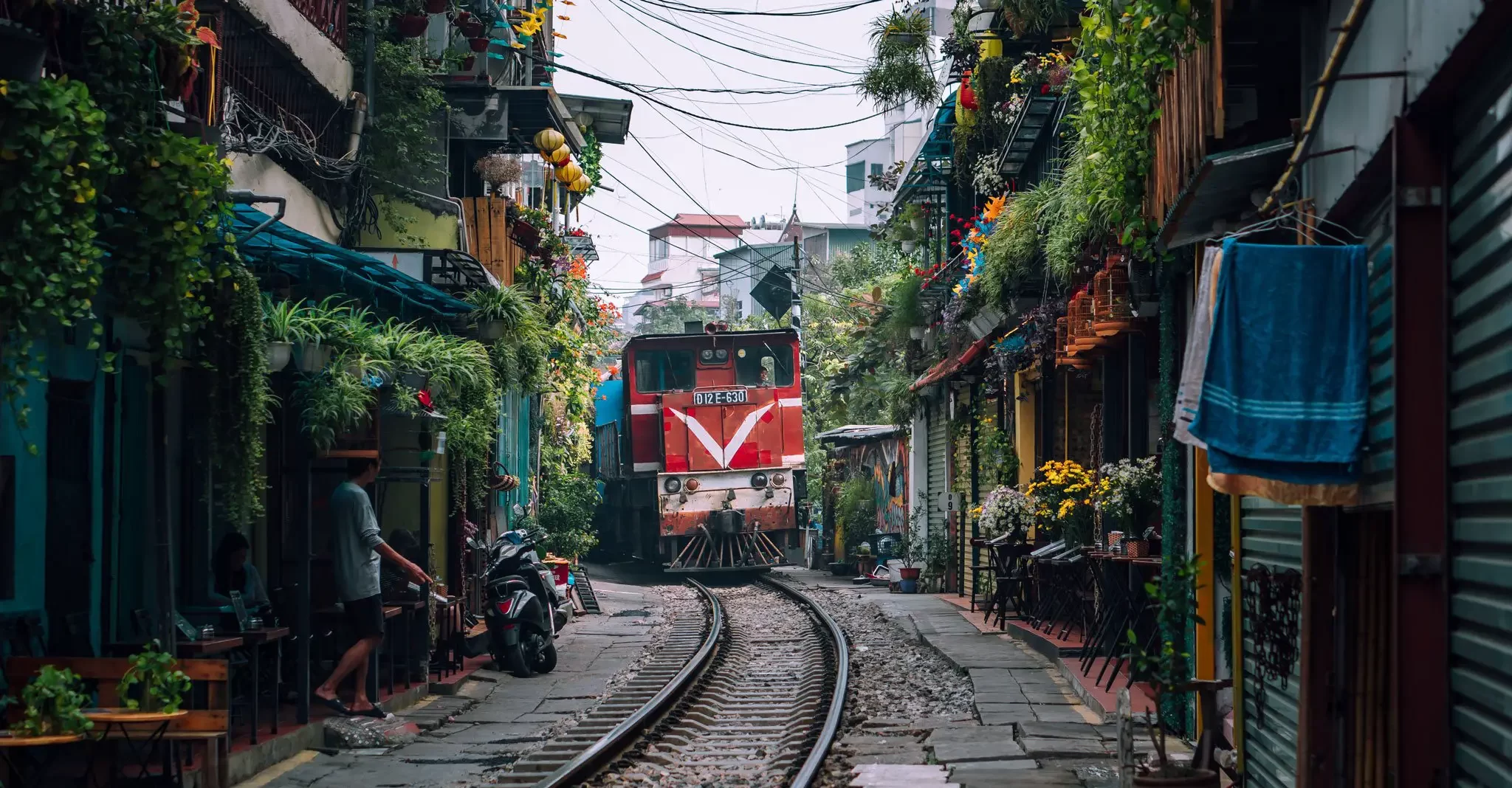 Hanoi’s train street